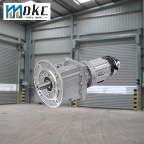 High speed rolling door operator for aluminum spiral door